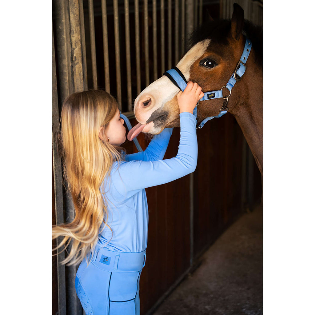 BR Camiseta Zip-up Mini Horse Little Blue