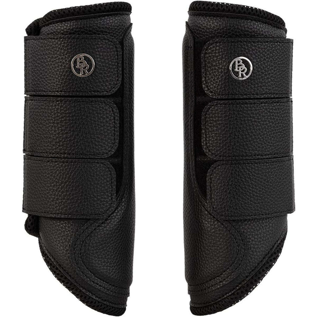 BR Protectores de piernas Majestic Mesh Negro