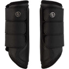 BR Protectores de piernas Majestic Mesh Negro