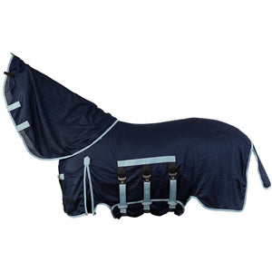 BR Manta Antimoscas SS26 con Capucha Desmontable Pageant Blue