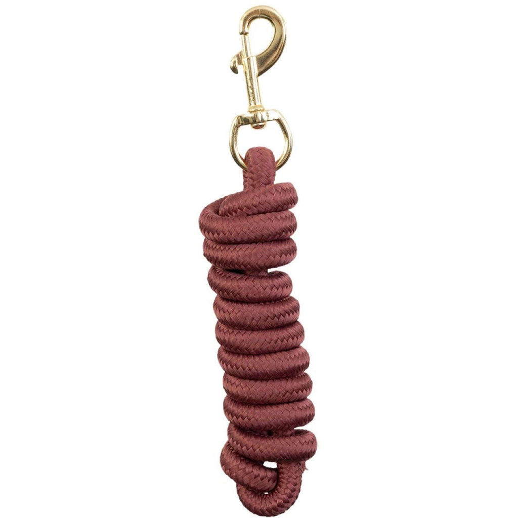 BR Cuerda para Cabestro Mosquetón De Latón Maroon