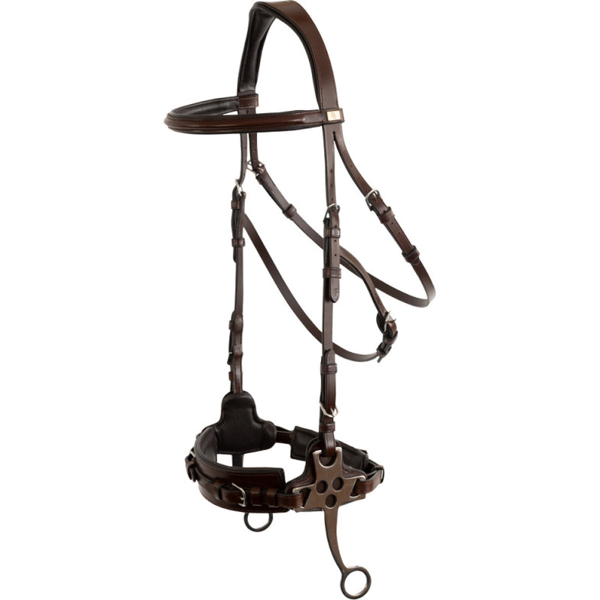 BR Hackamore Thornbury Roble/Plata