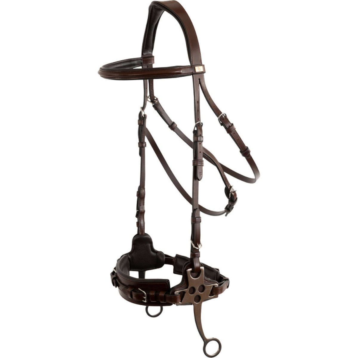 BR Hackamore Thornbury Roble/Plata