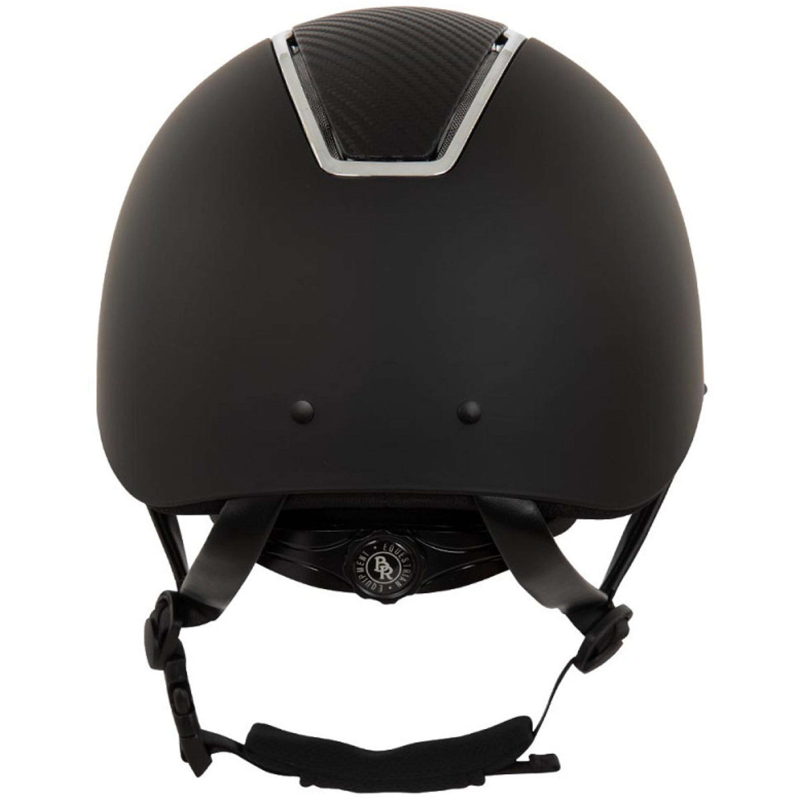 BR Casco de Equitación Omega painted Negro/Cromo BR Casco de Equitación Omega painted Negro/Cromo
