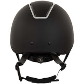 BR Casco de Equitación Omega painted Negro/Cromo