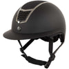 BR Casco de Equitación Lambda Plus Glitter Negro/Gunmetal