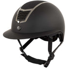 BR Casco de Equitación Lambda Plus Glitter Negro/Gunmetal