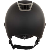 BR Casco de Equitación Lambda Plus Glitter Negro/Gunmetal