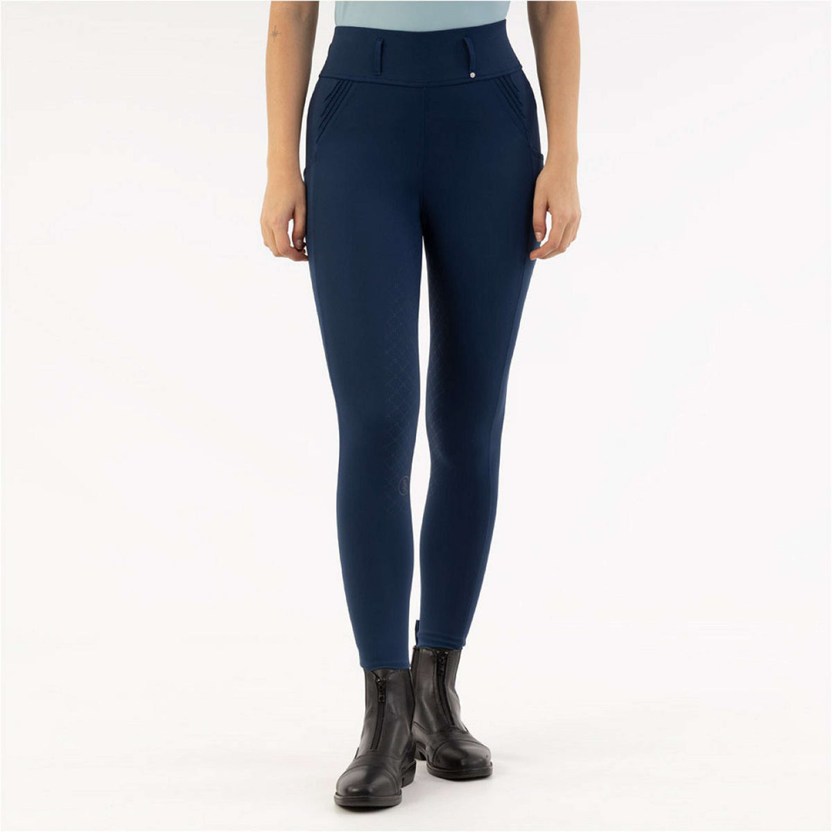 BR Legging de Equitación Krista Full Grip Pageant Blue