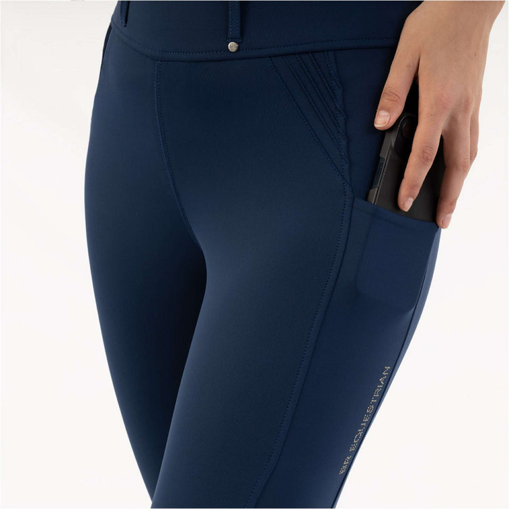 BR Legging de Equitación Krista Full Grip Pageant Blue