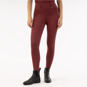 BR Legging de Equitación Krista Full Grip New Maroon