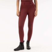 BR Legging de Equitación Krista Full Grip New Maroon
