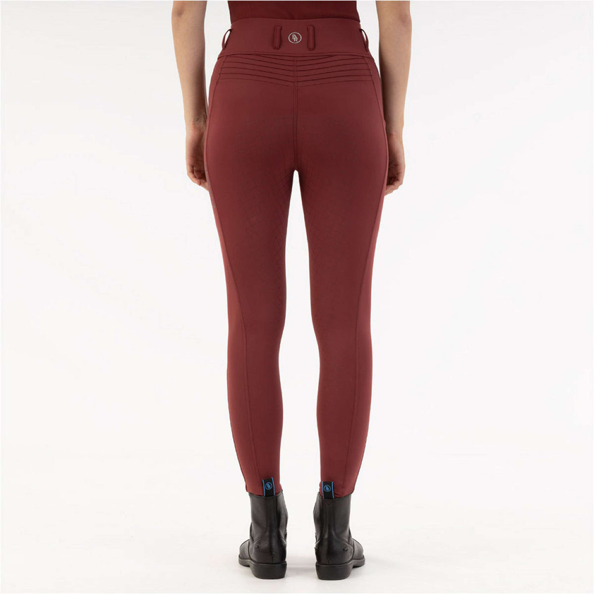 BR Legging de Equitación Krista Full Grip New Maroon