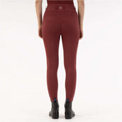 BR Legging de Equitación Krista Full Grip New Maroon