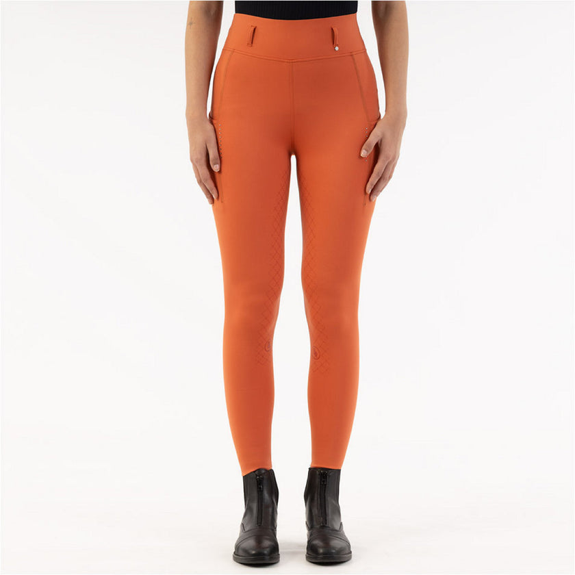 BR Legging de Equitación Kimore Full Grip Mecca Orange BR Legging de Equitación Kimore Full Grip Mecca Orange