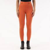 BR Legging de Equitación Kimore Full Grip Mecca Orange