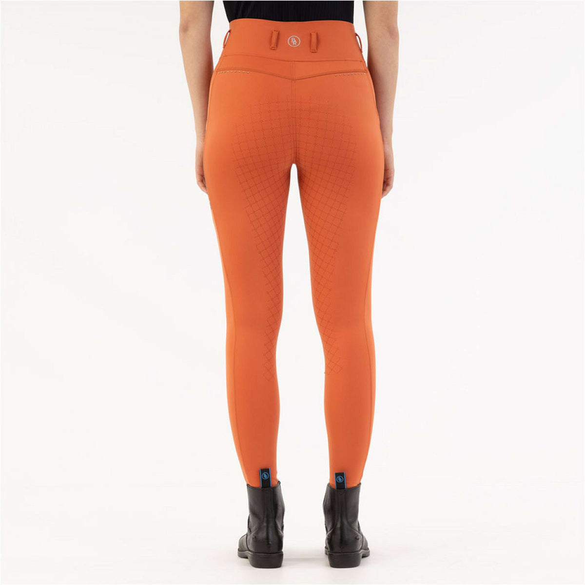 BR Legging de Equitación Kimore Full Grip Mecca Orange