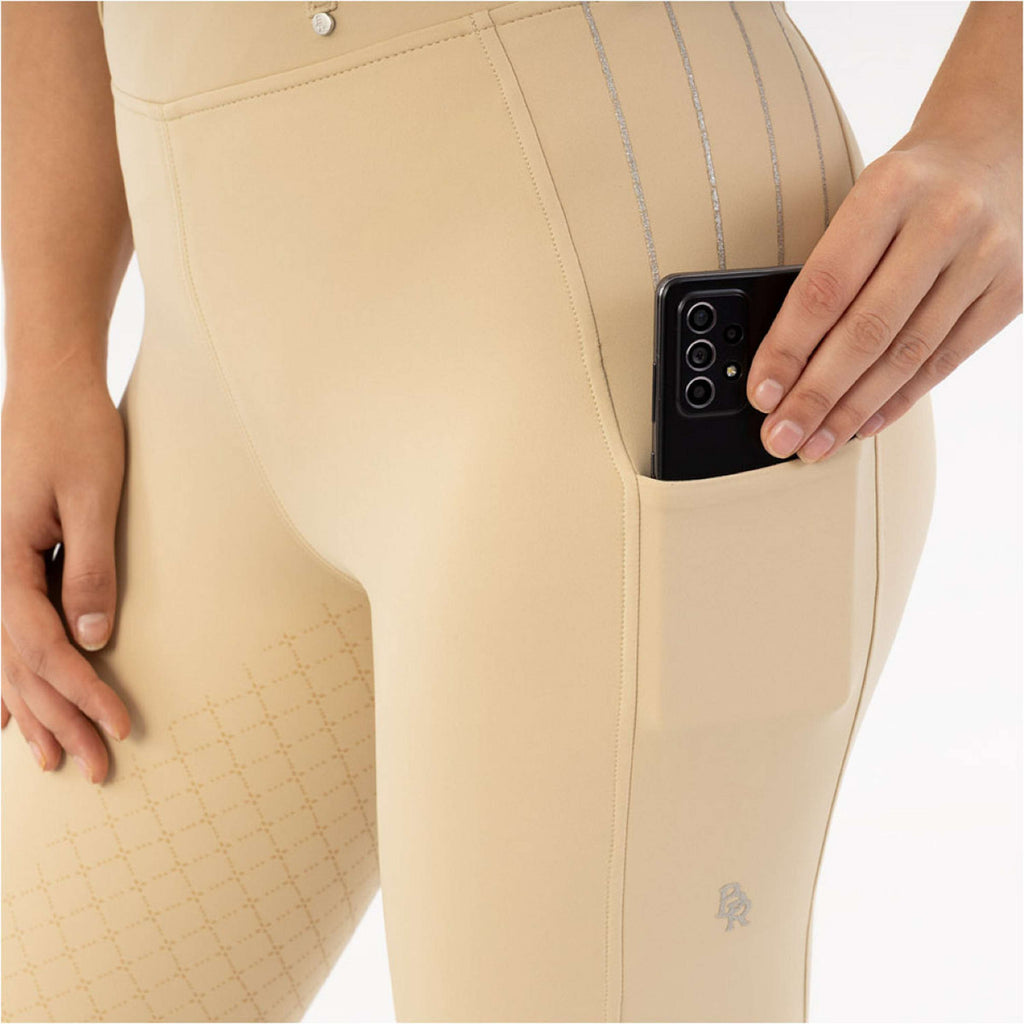 BR Legging de Equitación Kelly Full Grip Safari