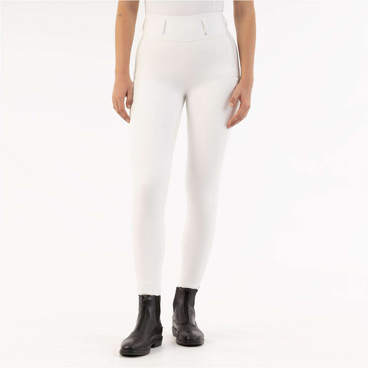BR Legging de Equitación Kelly Full Grip Lucent White