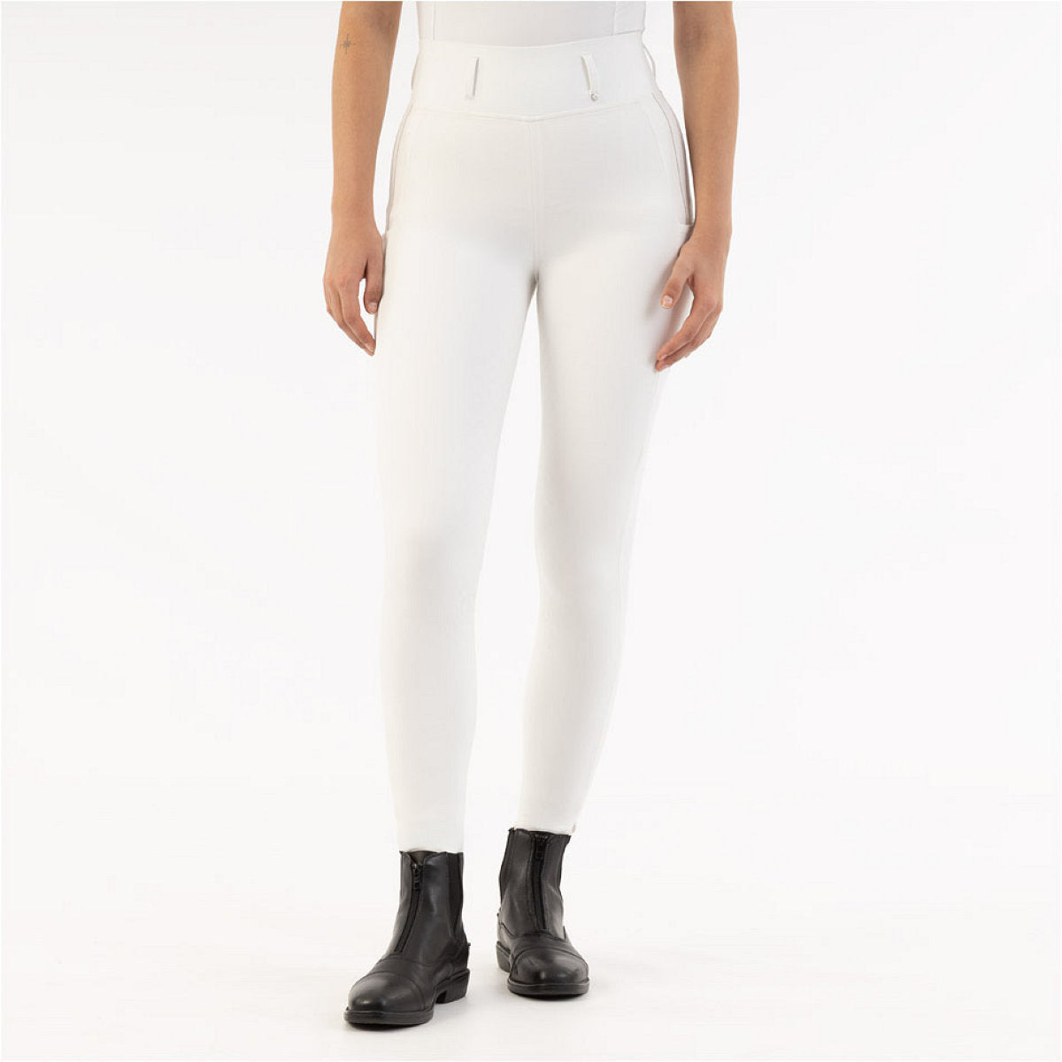 BR Legging de Equitación Kelly Full Grip Lucent White