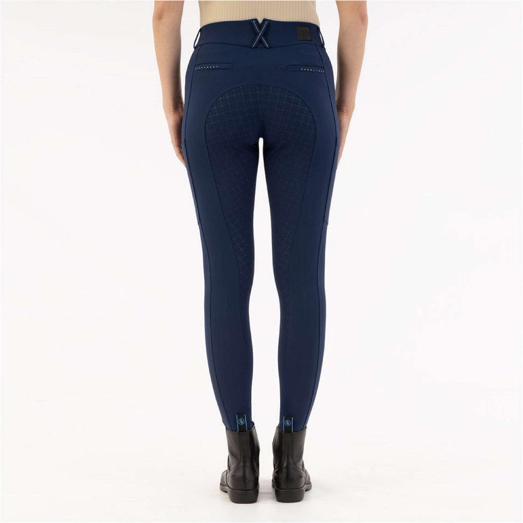 BR Pantalón de Equitación Kelsey Full Grip Pageant Blue