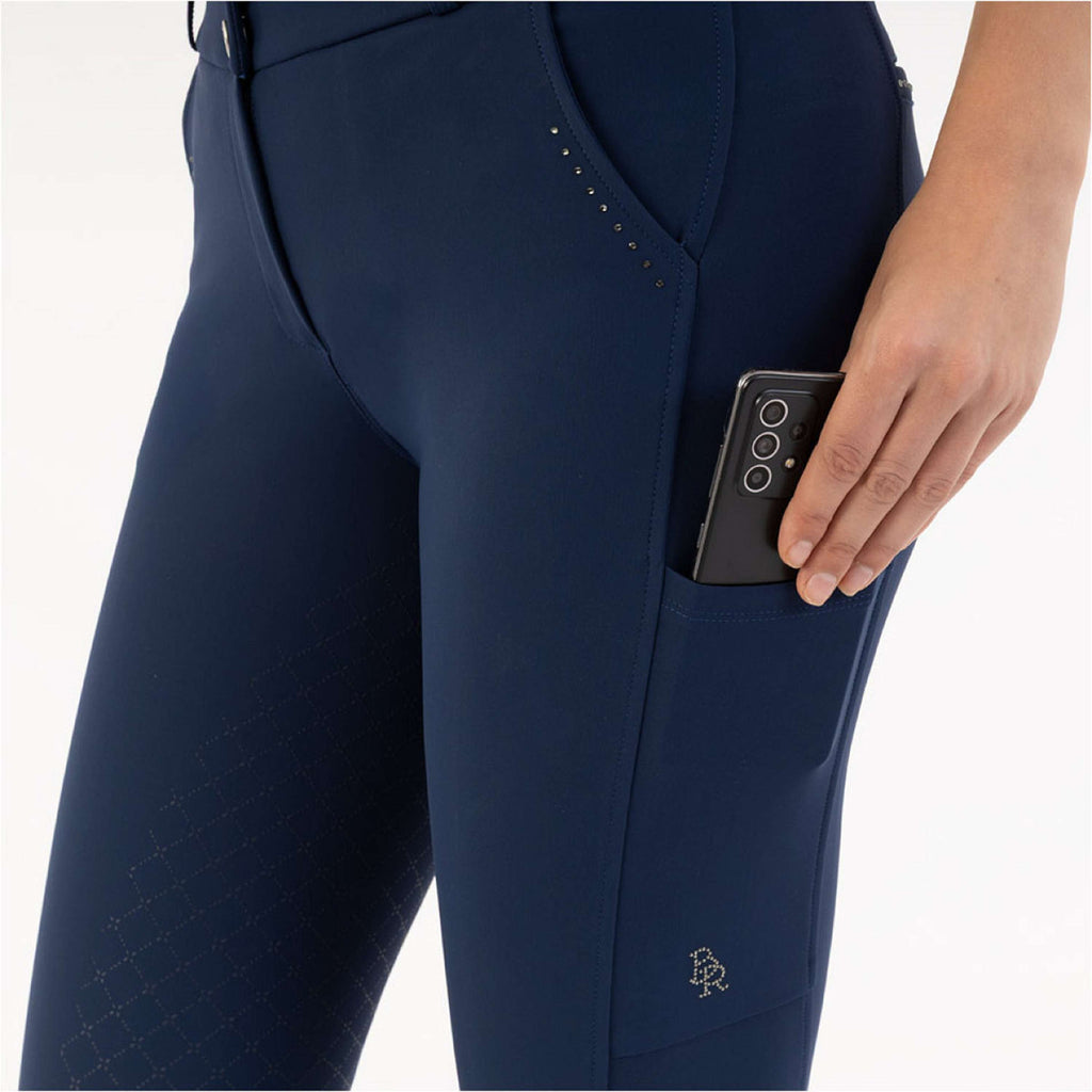 BR Pantalón de Equitación Kelsey Full Grip Pageant Blue