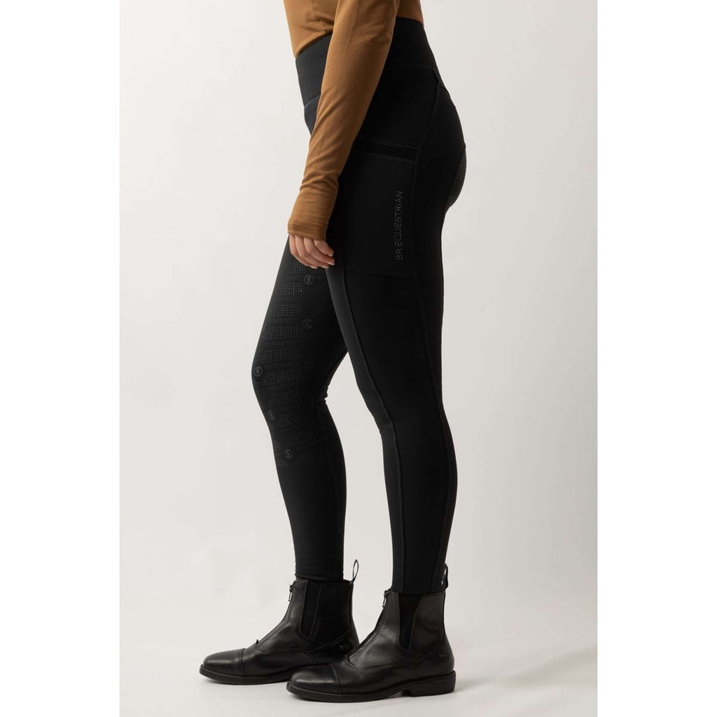 BR Legging de Equitación Lelie Full Grip Mujeres Moonless Night
