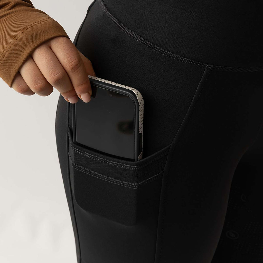 BR Legging de Equitación Lelie Full Grip Mujeres Moonless Night
