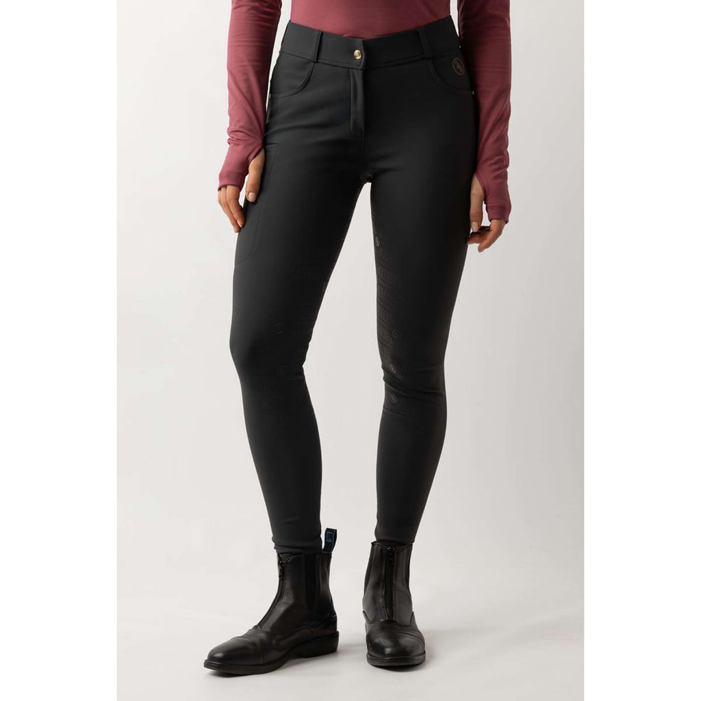BR Legging de Equitación Lendsey Full Grip Mujeres Moonless Night