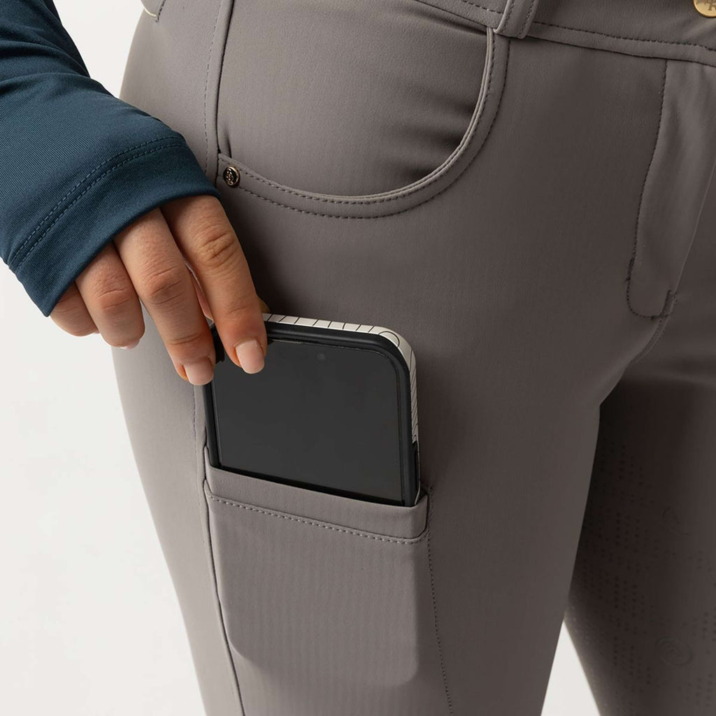 BR Legging de Equitación Lendsey Full Grip Mujeres Pyrite