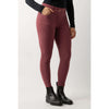 BR Legging de Equitación Lendsey Full Grip Mujeres Maroon