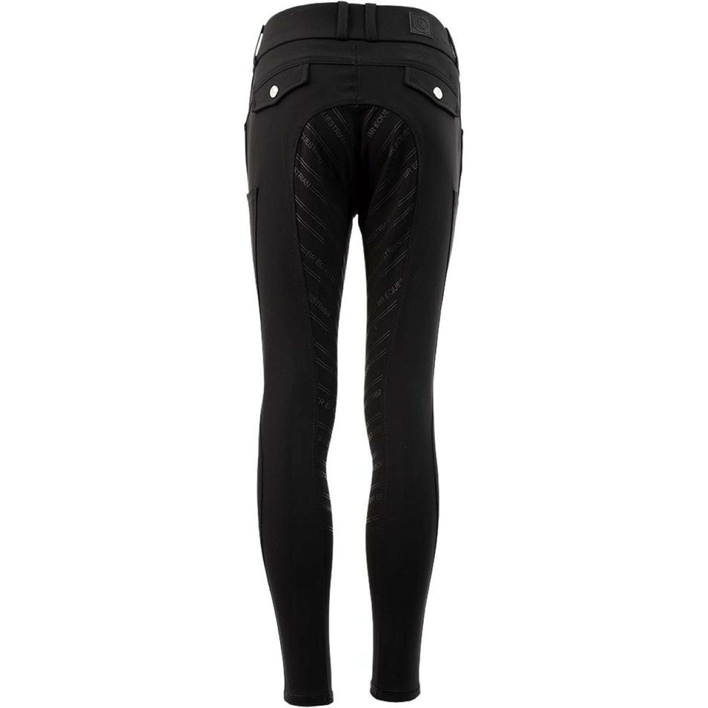 BR Pantalón de Equitación Mikai Full Grip Meteorite