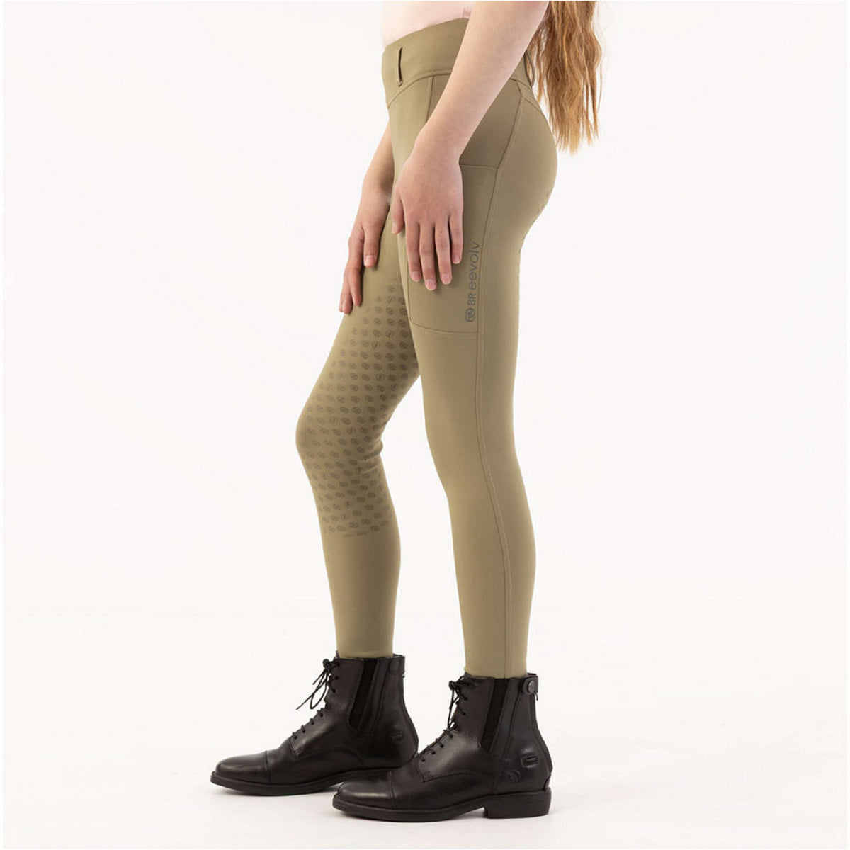 BR Legging de Equitación Eevolv Kika Kids Full Grip Mermaid