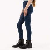 BR Legging de Equitación Eevolv Kika Kids Full Grip Pageant Blue