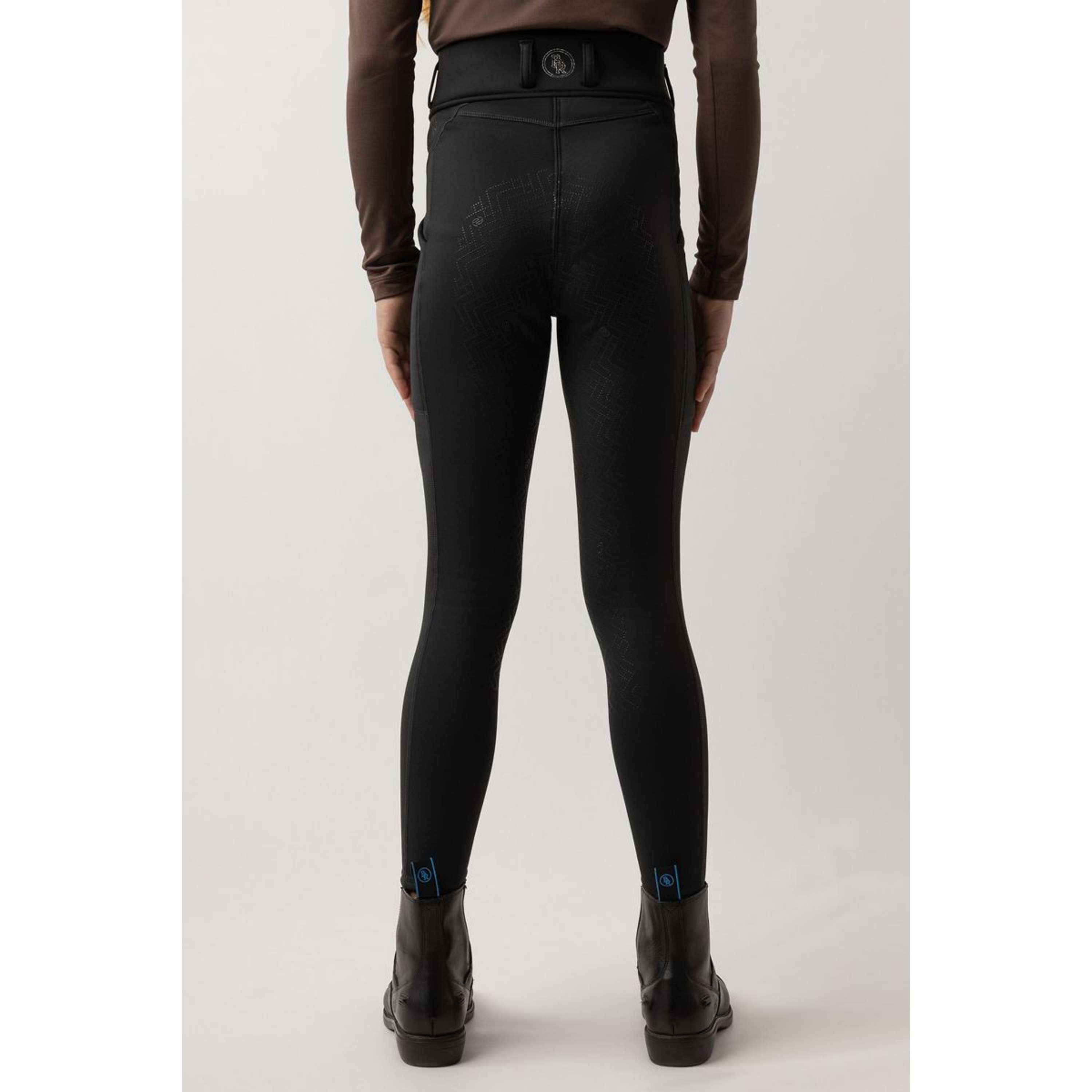 BR Legging de Equitación Eevolv Lenny Full Grip Niños Moonless Night