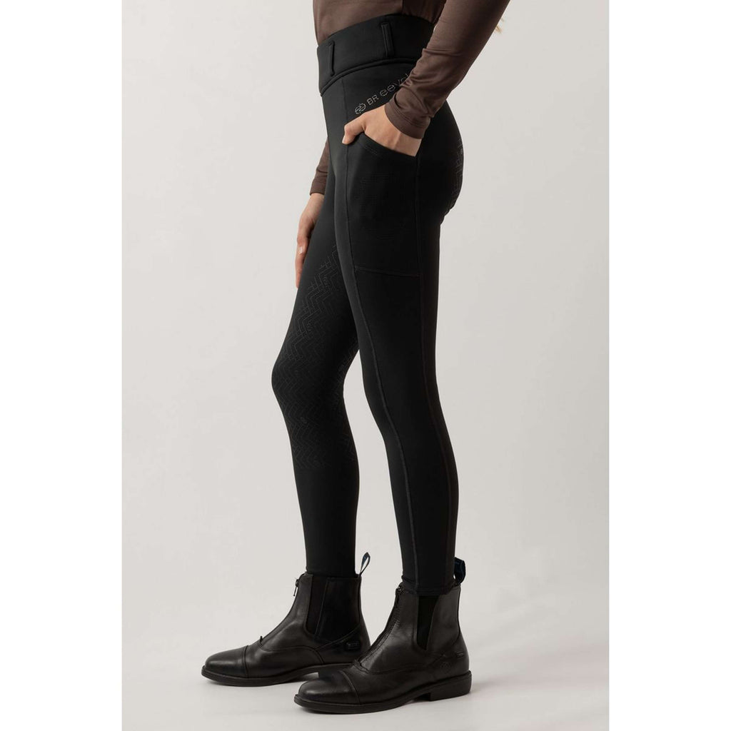 BR Legging de Equitación Eevolv Lenny Full Grip Niños Moonless Night