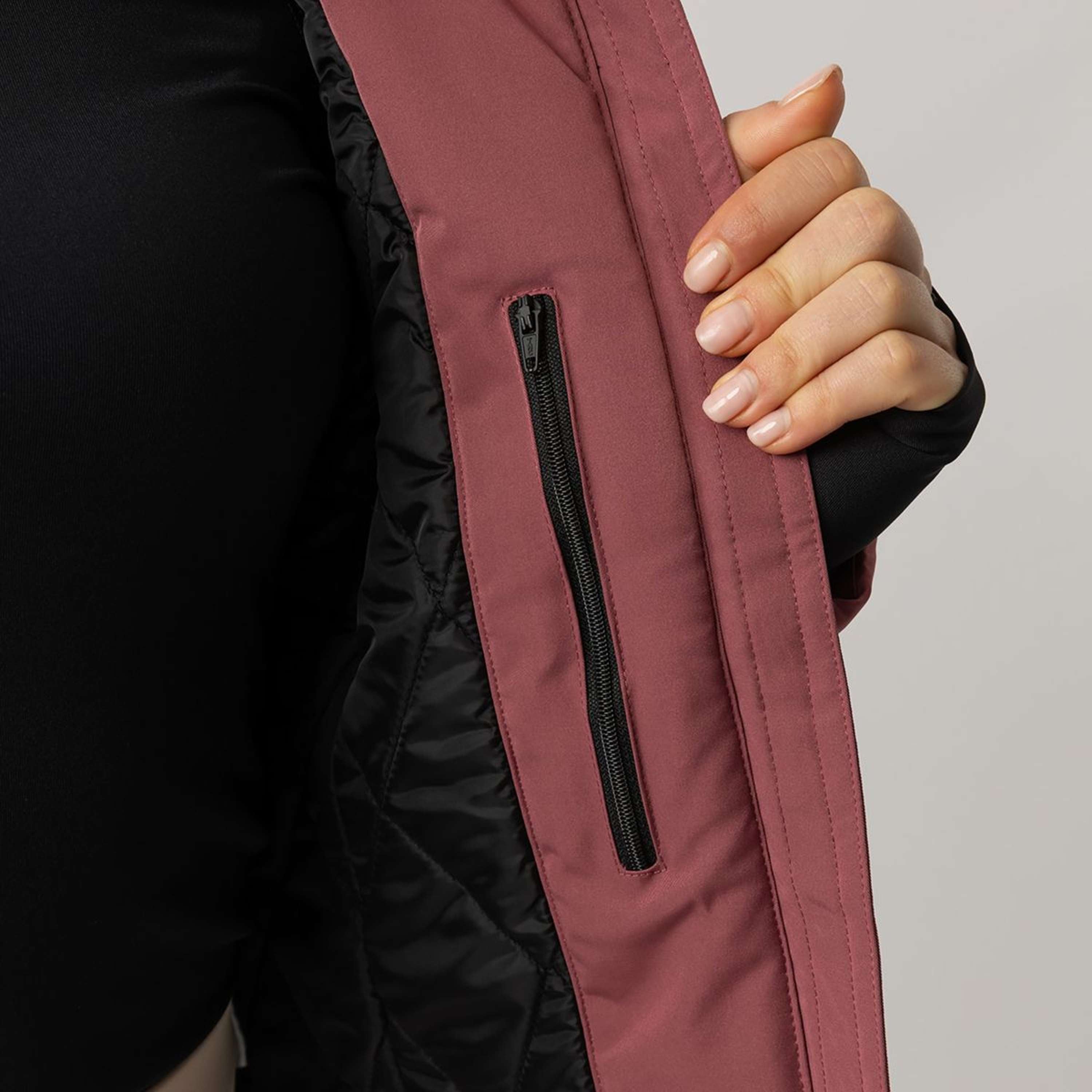 BR Chaqueta Lena Mujer Maroon
