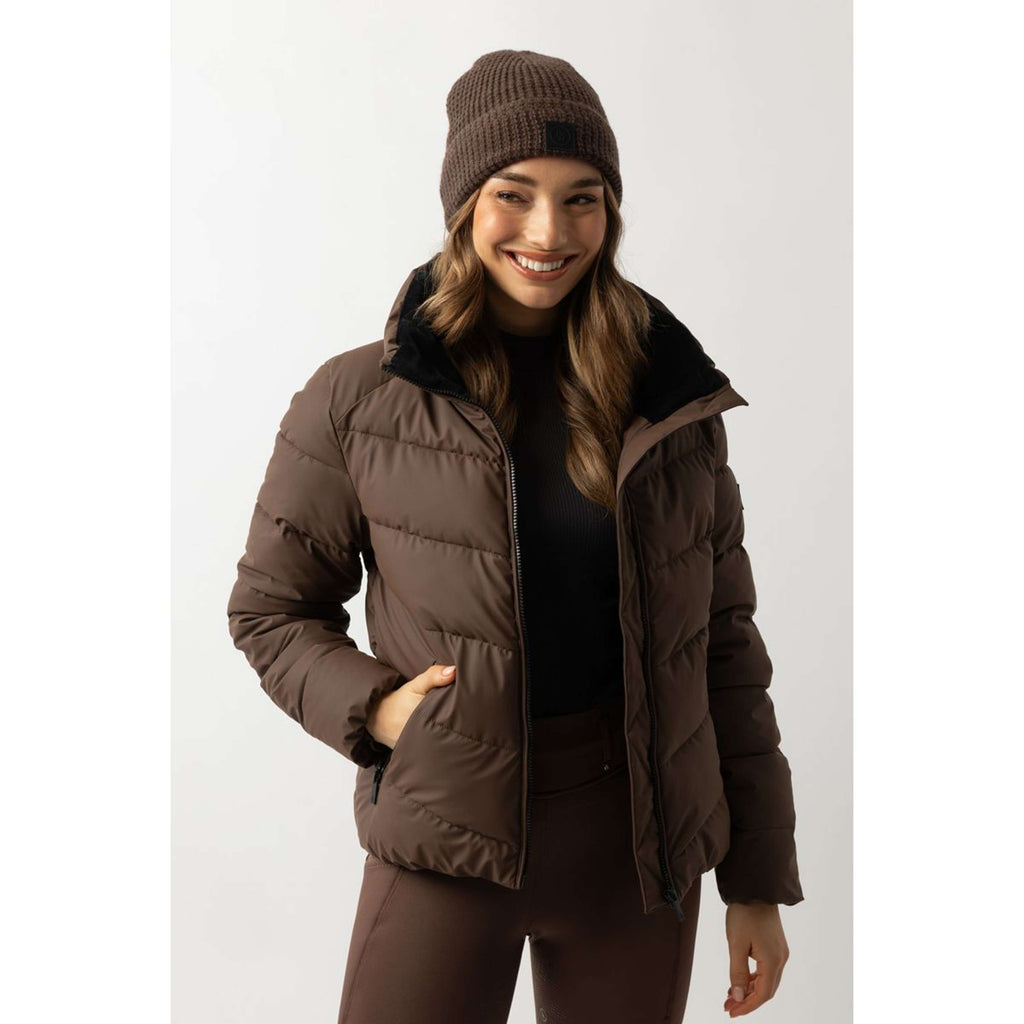 BR Chaqueta Larissa Mujer Choco Martini