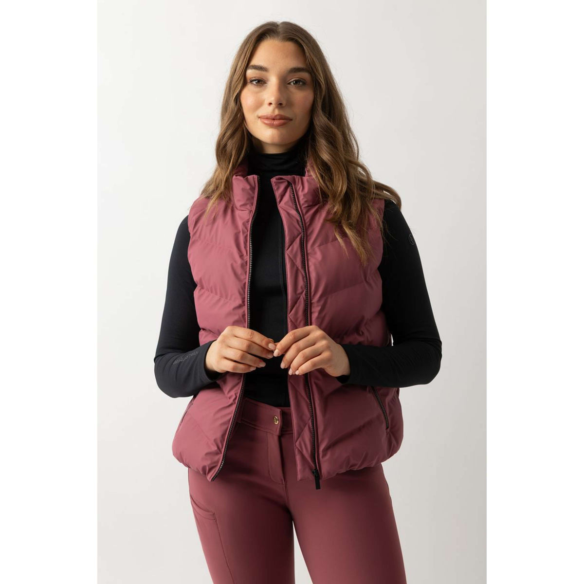 BR Chaleco Latoya Mujer Maroon