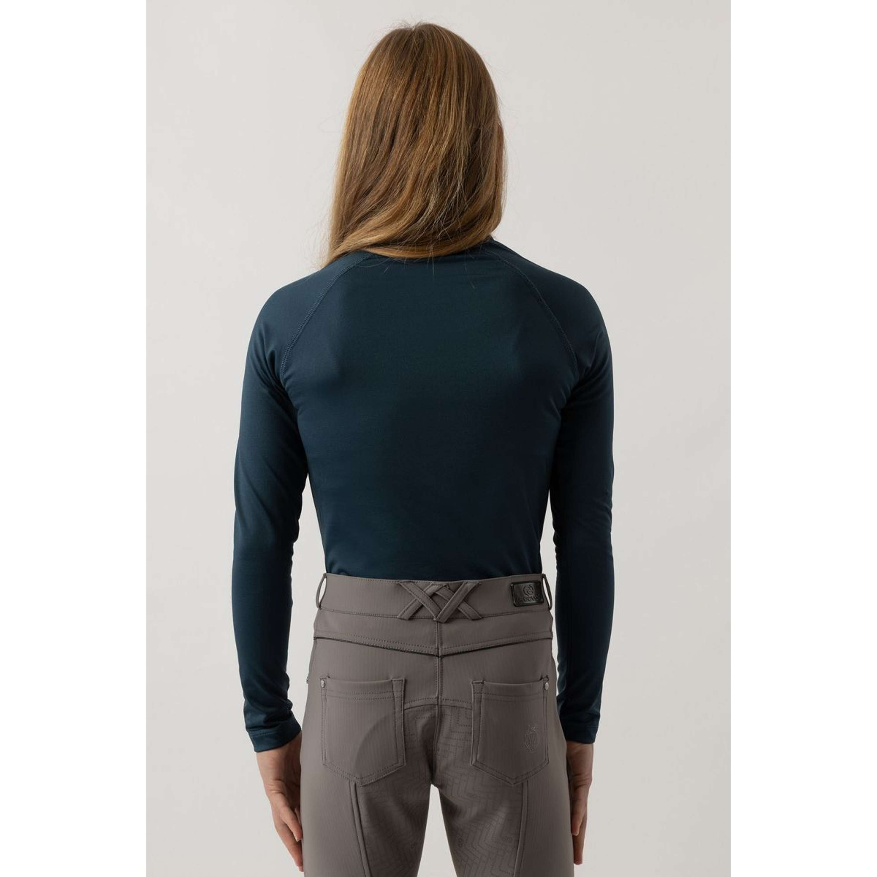 BR Jersey de Cuello Alto Eevolv Linn Niños Stratified Sea
