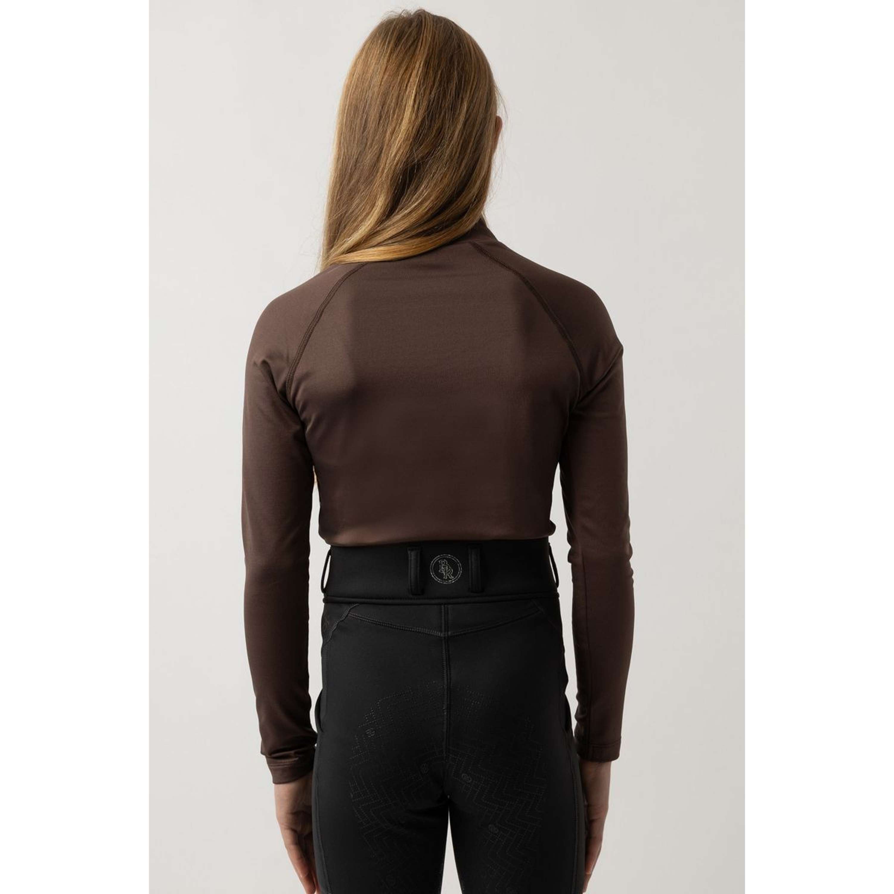 BR Jersey de Cuello Alto Eevolv Linn Niños Choco Martini