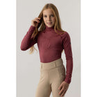 BR Jersey de Cuello Alto Eevolv Linn Niños Maroon