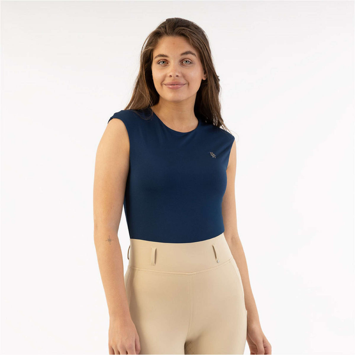 BR Shirt Klaske Sin Mangas Pageant Blue