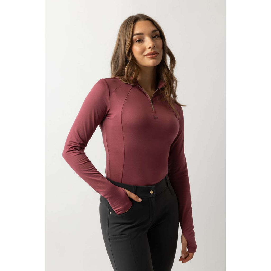 BR Camiseta Lieke Mujer Maroon