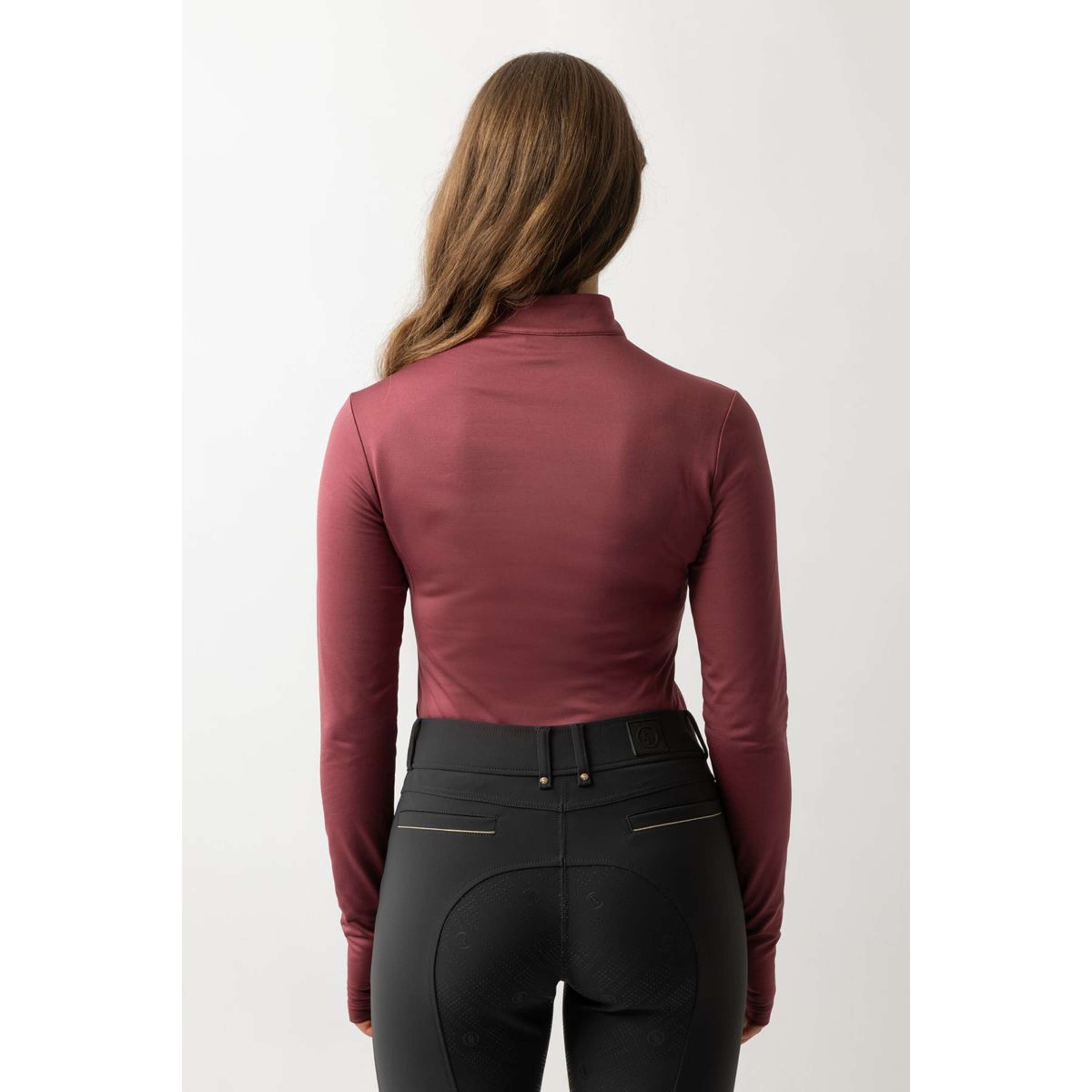 BR Camiseta Lieke Mujer Maroon