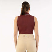 BR Polo Shirt Kiki Sin Mangas New Maroon