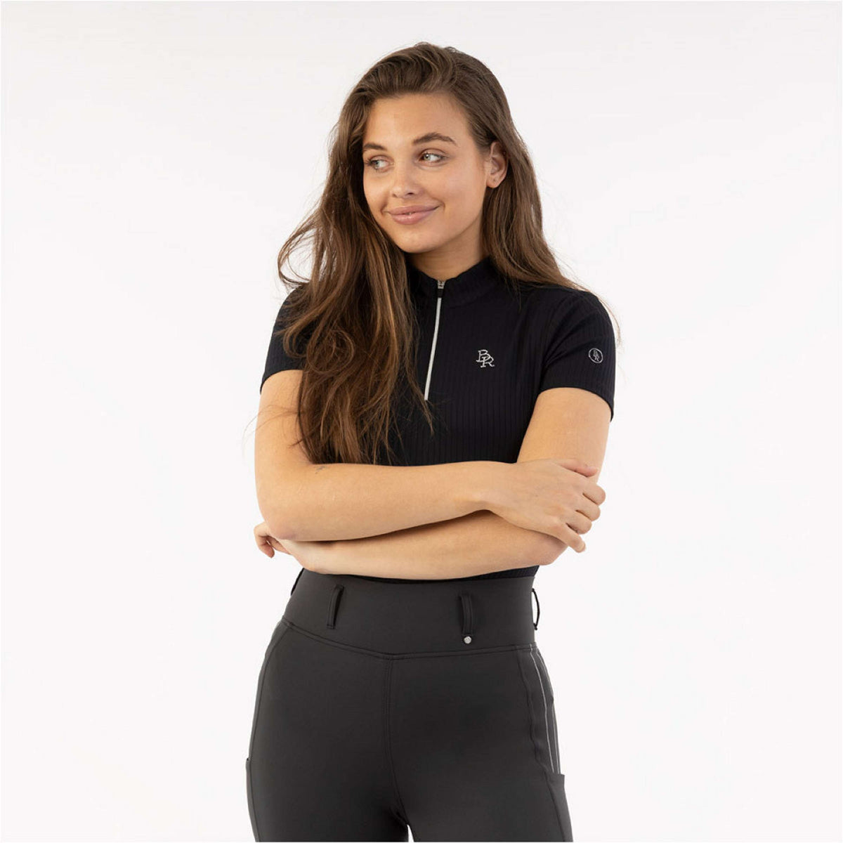 BR Shirt Kim Half-Zip Moonless Night