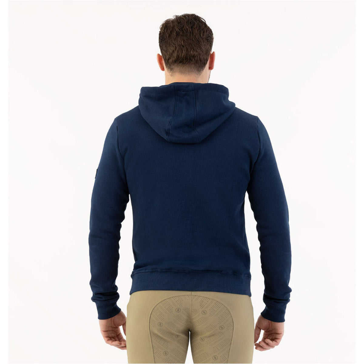 BR Sudadera con capucha y cremallera Keanu Hombres Pageant Blue