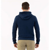 BR Sudadera con capucha y cremallera Keanu Hombres Pageant Blue