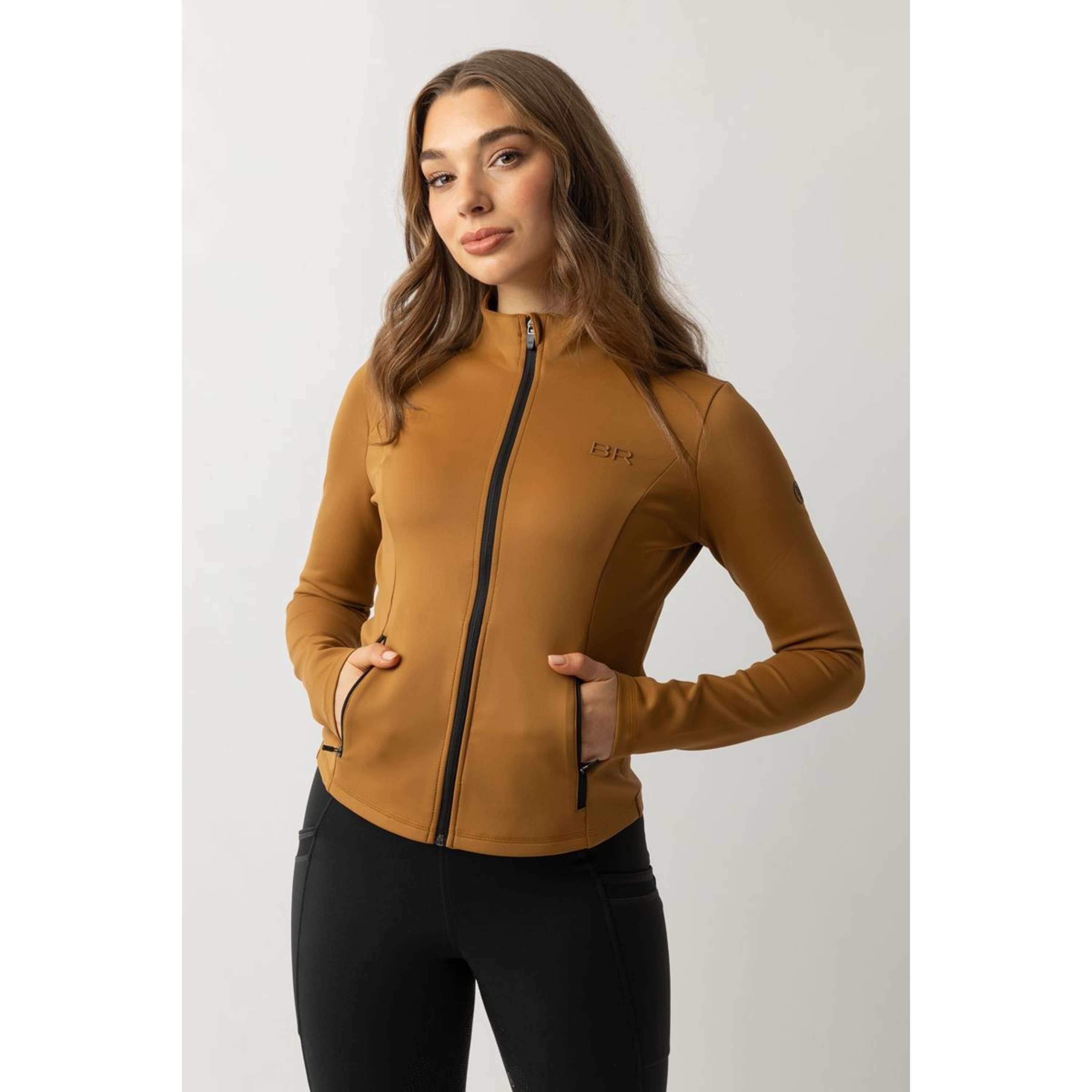 BR Chaqueta Laurie Mujer Cognac Ochre